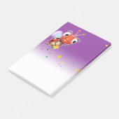 Lil Ladybug lila Fade Post-it-Notizblock Post-it Klebezettel (angewinkelt)