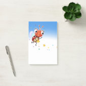 Lil Ladybug Post-it-Notenblock tallblau Post-it Klebezettel (Büro)