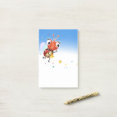 Lil Ladybug Post-it-Notenblock tallblau Post-it Klebezettel (Auf Schreibtisch)