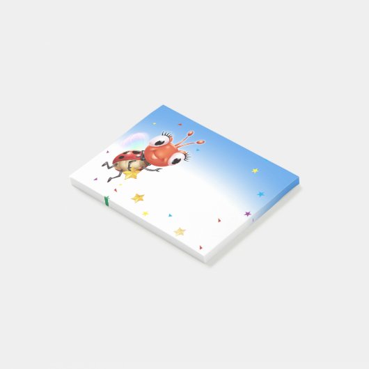 Lil Ladybug Post-it-Notizblock Post-it Klebezettel (angewinkelt)