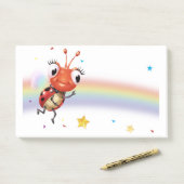 Lil Ladybug Rainbow-weite Post-it-Notizblock Post-it Klebezettel (Auf Schreibtisch)