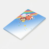 Lil Ladybug Regenbogensterne hoch Post-it-Notenblo Post-it Klebezettel (angewinkelt)