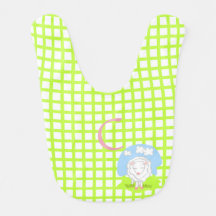Lil Lamm-Grün-Karo-Baby-Schellfisch