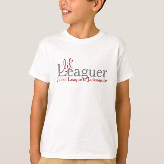 Lil Leaguer - weißes Jugend-T-Shirt T-Shirt (Vorderseite)