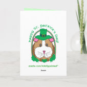 Lil Leprechaun Greetings Karte (Rückseite)