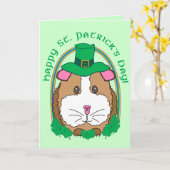 Lil Leprechaun Greetings Karte (Gelbe Blume)