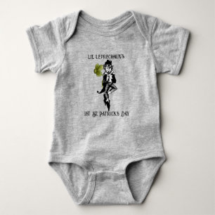 LIL' Leprechaun's 1. St. Patrick's Day Baby Strampler