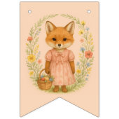 Lil Lilys Festliches Rosa-Bash Wimpelkette (Dritte Fahne)