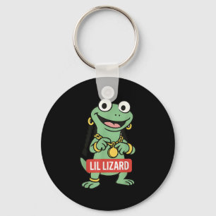 Lil Lizard Funny Lizard Trending Meme Schlüsselanhänger