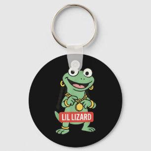 Lil Lizard Funny Lizard Trending Meme Schlüsselanhänger