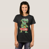 Lil Lizard Funny Lizard Trending Meme T-Shirt (Vorne ganz)