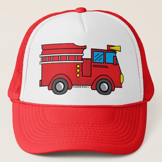 Lil Löschfahrzeug Truckerkappe (Vorderseite)
