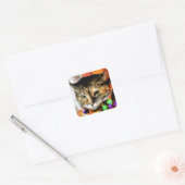 Lil Luvs Halloween Quadratischer Aufkleber (Umschlag)