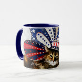 Lil Luv's Patriotic Coffee Tasse (Vorderseite Links)