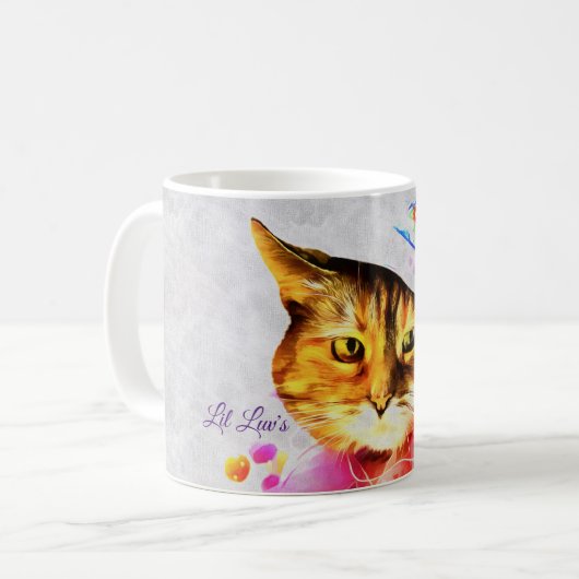 Lil Luv's Spring-Hat-Tasse Kaffeetasse (Vorderseite Links)