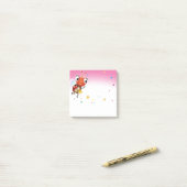 Lil Marienkäfer-Post-it-Zettelblockquadrat Post-it Klebezettel (Auf Schreibtisch)