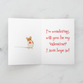 LIL MAUSVALENTINE CARD DANKESKARTE (Innenseite)