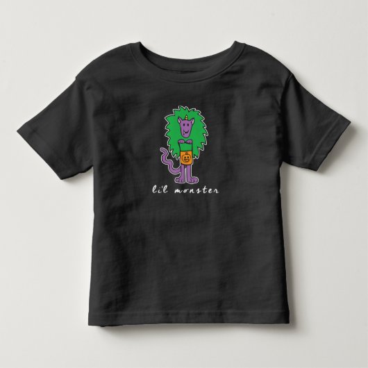 Li'l Monster Kleinkind Top oder Tshirt (Vorderseite)