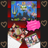 Lil' Murph Bartded Dragon Niedlich Collage I Spy S Kalender