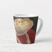 Lil' Murph Funny Niedlich Bartard Dragon Lizard Milchtasse (Rechte Ecke)