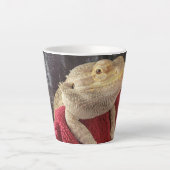 Lil' Murph Funny Niedlich Bartard Dragon Lizard Milchtasse (Vorderseite)