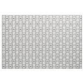 Lil Mustache Tooth auf Grau Stoff (Yard (91,4 cm))