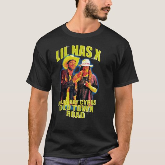 Lil Nas X Old Town Road Rap Essential T-Shirt (Vorderseite)