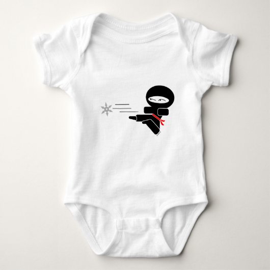 Lil Ninja Baby Strampler (Vorderseite)