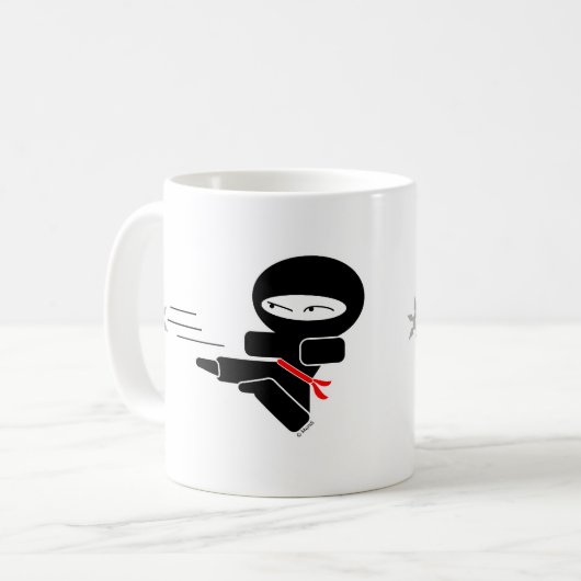 Lil Ninja Kaffeetasse (Vorderseite Links)