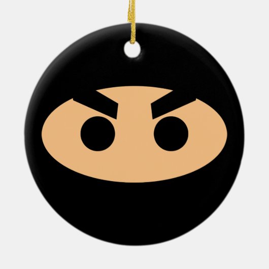 Lil Ninja Keramik Ornament (Hinten)