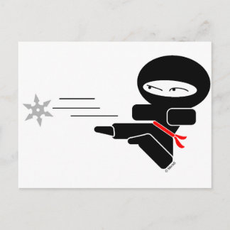 Lil' Ninja Postkarte