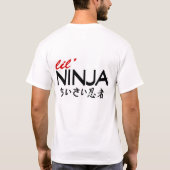 Lil Ninja T-Shirt (Rückseite)