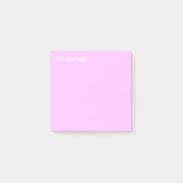 Lil Notes Pink Notes Post-it Klebezettel