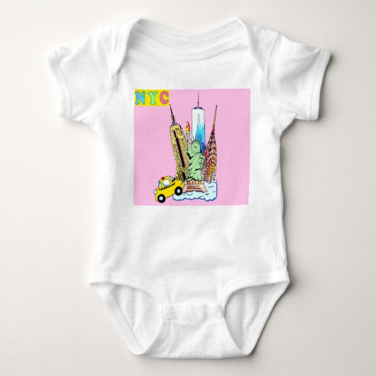 Lil' NYC Romper Baby Strampler (Vorderseite)
