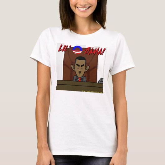 Lil' Obama! Teemab T-Shirt (Vorderseite)