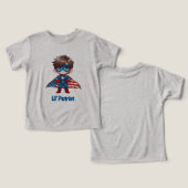 Lil’ Patriot - Niedlich Baby Bald Eagle Boys' (Design Vorderseite & Rückseite)