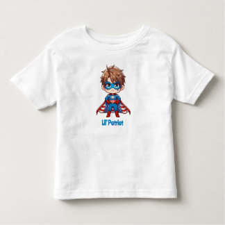Lil’ Patriot - Niedlich Baby Bald Eagle Boys Kleinkind T-shirt