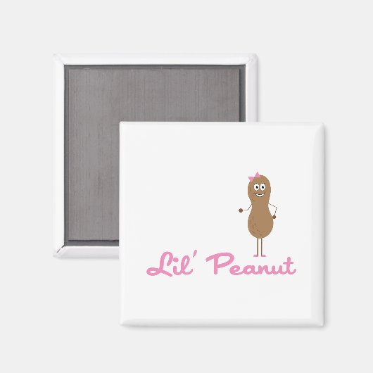Lil Peanut Magnet (Vorderseite/Rückseite)