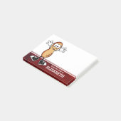 Lil Peanut Personalisiert Post-it Klebezettel (angewinkelt)