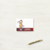 Lil Peanut Personalisiert Post-it Klebezettel (Auf Schreibtisch)