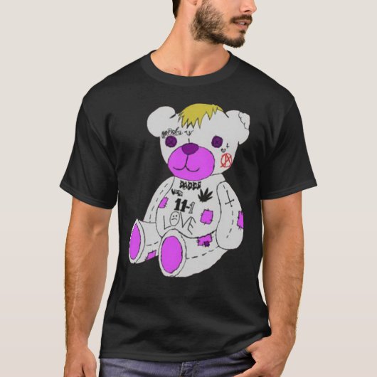 Lil Peep-Bear T-Shirt (Vorderseite)