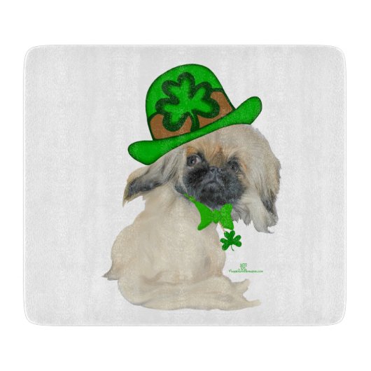 Lil Peke St Paddy Schneidebrett (Vorderseite)