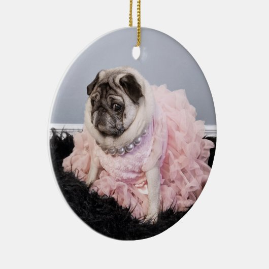 Lil Pickles Da Mops Extravagante Ornamente (Rechts)