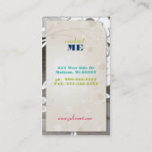 Lil Piepmatz-Grafikdesign-Visitenkarten Visitenkarte (Rückseite)