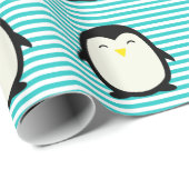 Lil Pinguin Geschenkpapier (Rolleneckpunkt)