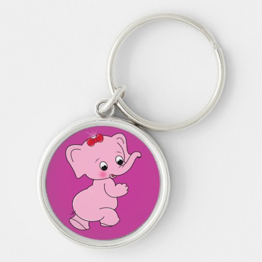 Lil Plumpy Elefant Schlüsselanhänger (Vorne)