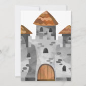 Lil Prince Birthday Einladungskarte (Rückseite)