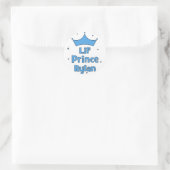 Lil' Prince Rylan Runder Aufkleber (Tasche)