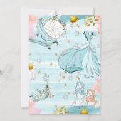 Lil Princess Birthday Einladungskarte (Rückseite)