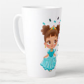 Li'L Princess LILIBET Türkis Hübsches Girly-Gesche Milchtasse (Linke Ecke)